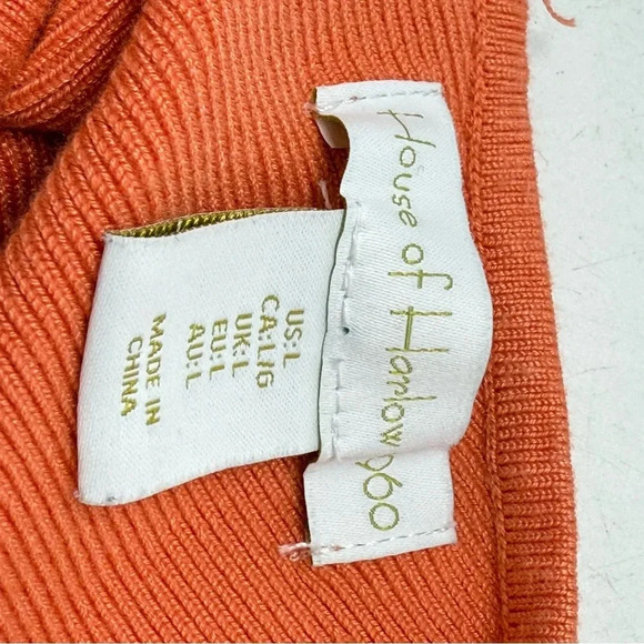 House of Harlow 1960 knit cropped Vneck tank top size large - Picture 3 of 3
